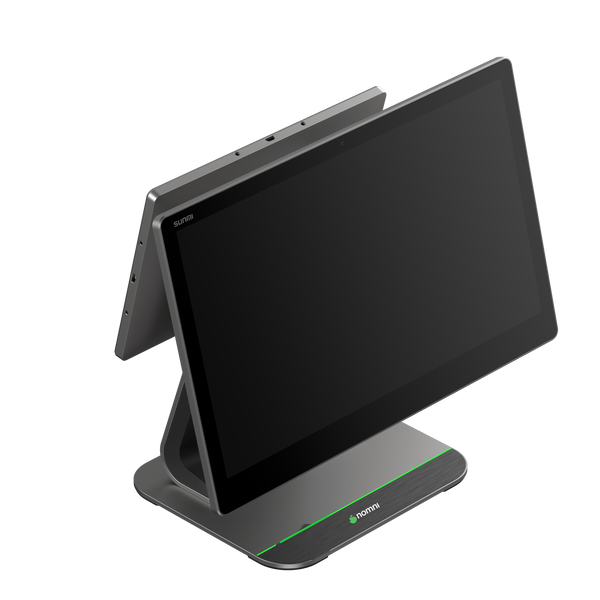 Android D3 POS Register with Customer Facing Display (Tap to Pay)